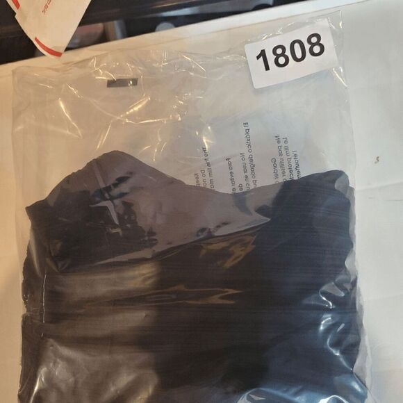 FOREVER 21 Bodysuit Womens Small Black Ribbed Comfort Stretch Back Zip One Piece - Picture 9 of 9